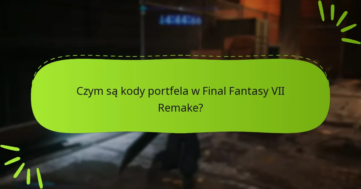 Co zrobić, jeśli mój kod portfela nie działa?
