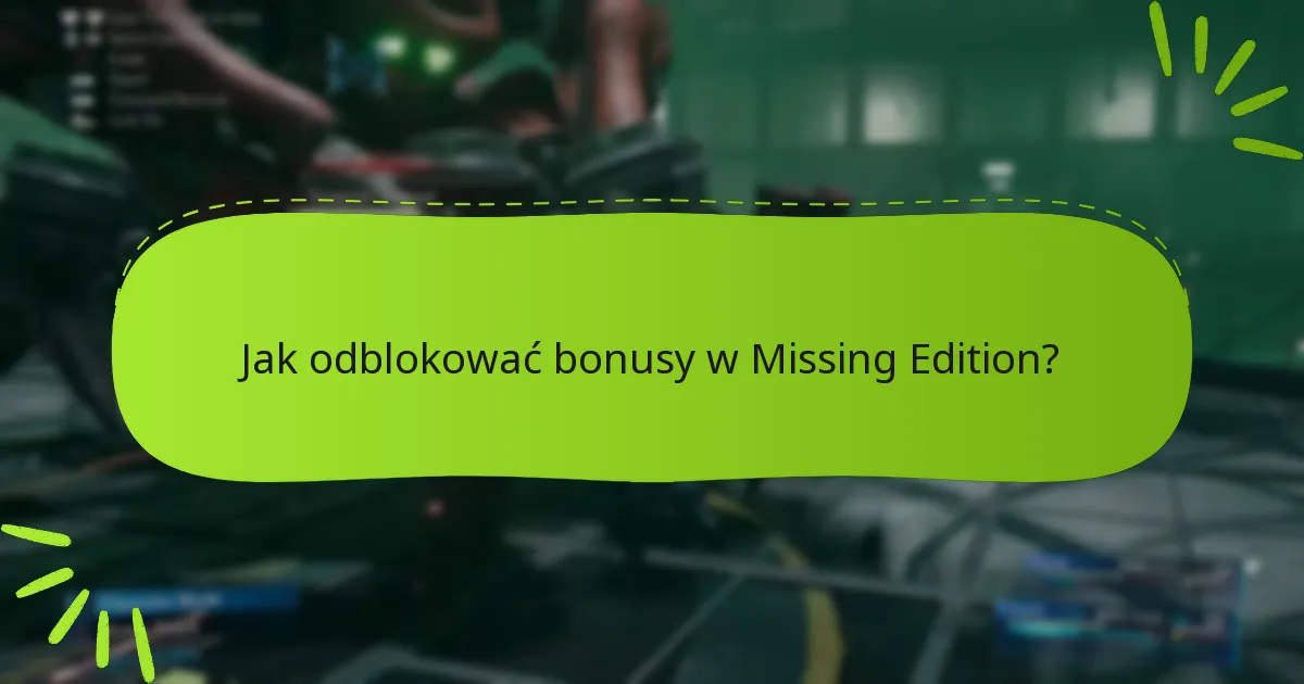 Gdzie mogę kupić Final Fantasy VII Remake: Missing Edition?